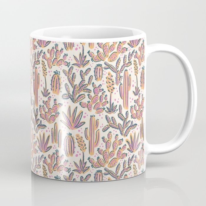 Cactus Desert - Sunset  Coffee Mug Gallery Image 1