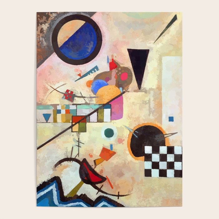 Wassily Kandinsky Opposing Accords Poster Gallery Image 4