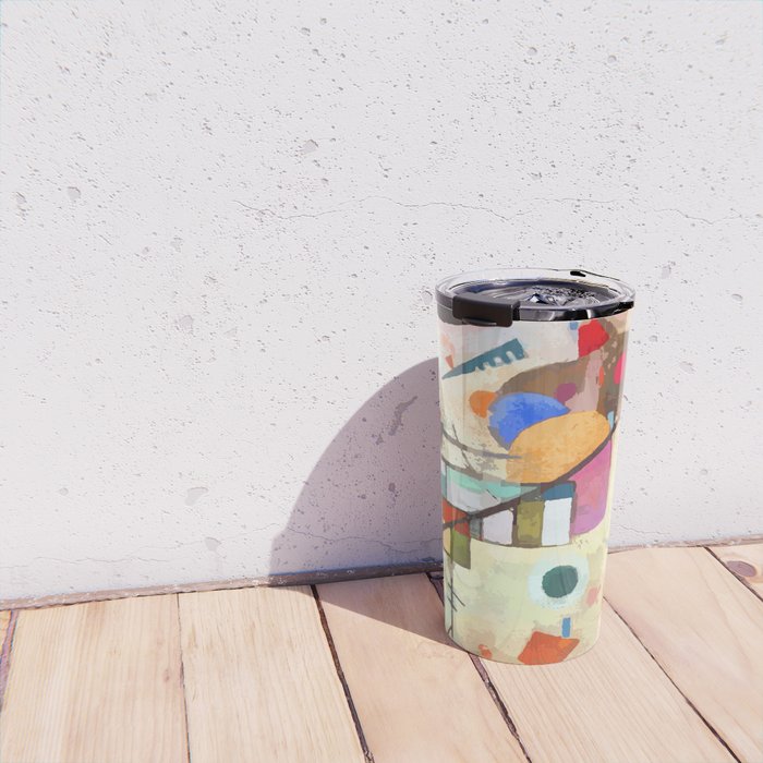 Wassily Kandinsky Opposing Accords Travel Mug Gallery Image 4