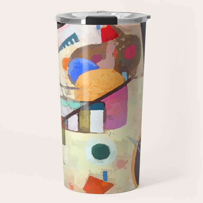 Wassily Kandinsky Opposing Accords Travel Mug Gallery Image 1