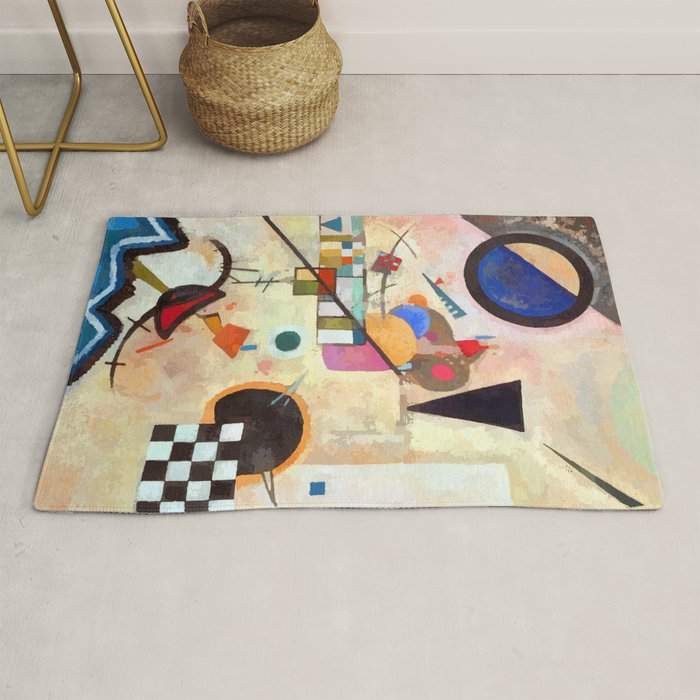 Wassily Kandinsky Opposing Accords Rug Gallery Image 1
