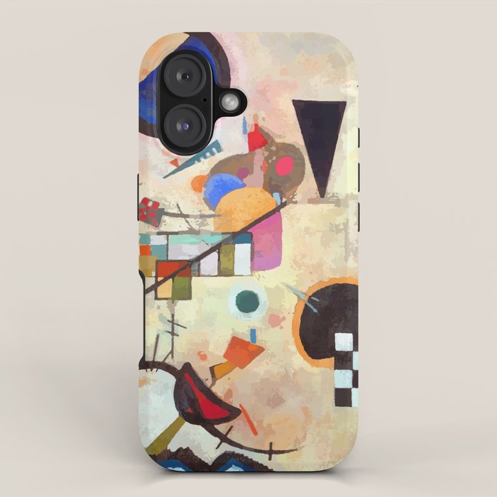 Wassily Kandinsky Opposing Accords iPhone Case Gallery Image 1