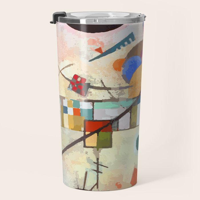 Wassily Kandinsky Opposing Accords Travel Mug Gallery Image 3