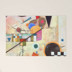 Wassily Kandinsky Opposing Accords Welcome Mat Gallery Image 1