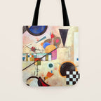 Wassily Kandinsky Opposing Accords Tote Bag Gallery Image 1