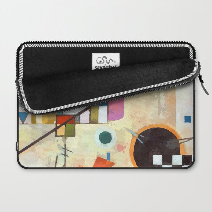 Wassily Kandinsky Opposing Accords Laptop Sleeve Gallery Image 2