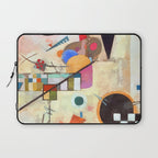 Wassily Kandinsky Opposing Accords Laptop Sleeve Gallery Image 1