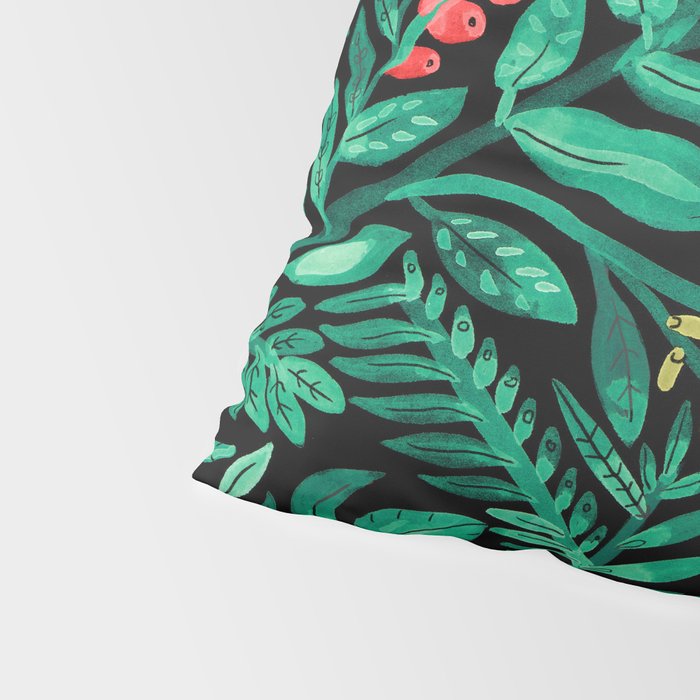 Dark Hedgerow Pillow Sham Gallery Image 4