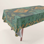Bohemian Artwork Tablecloth Gallery Image 1