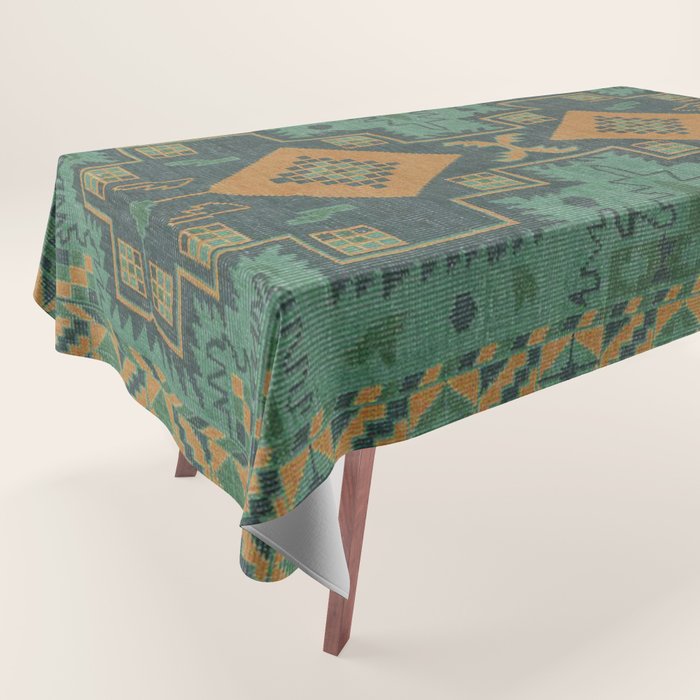 Bohemian Artwork Tablecloth Gallery Image 1