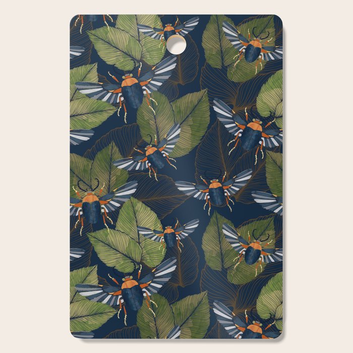 Autumn Scarab Cutting Board Gallery Image 1