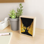 lady butterfly Mini Art Print Gallery Image 2