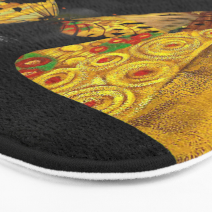 lady butterfly Bath Mat Gallery Image 3