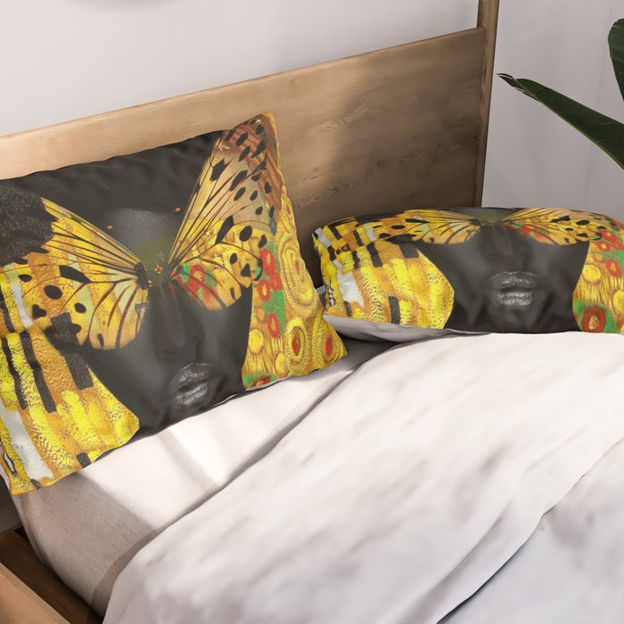 lady butterfly Pillow Sham Gallery Image 2