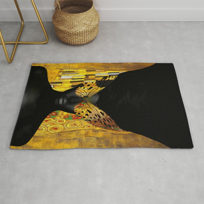lady butterfly Rug Gallery Image 1