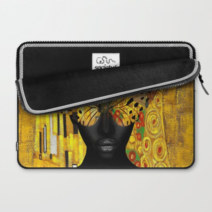 lady butterfly Laptop Sleeve Gallery Image 2
