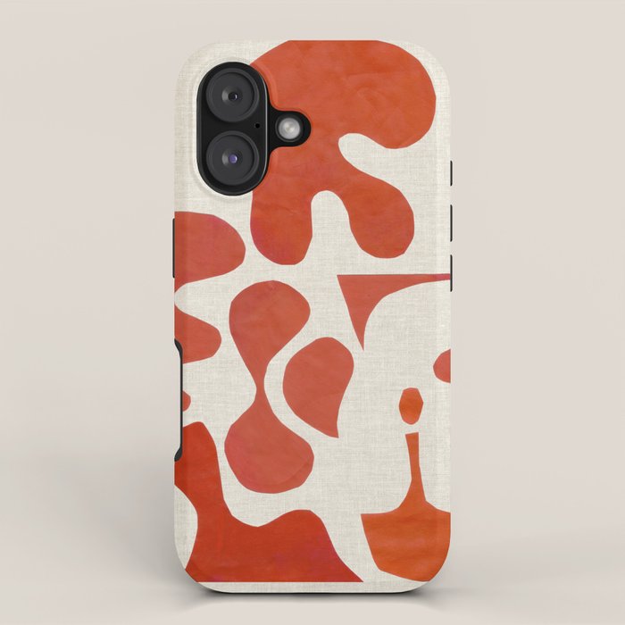 Mid Century Lava iPhone Case Gallery Image 1