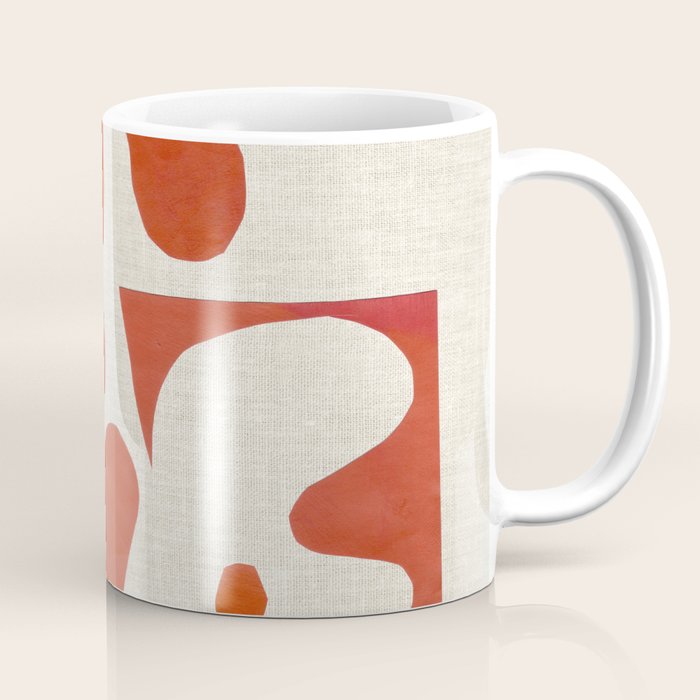 Mid Century Lava Coffee Mug Gallery Image 1