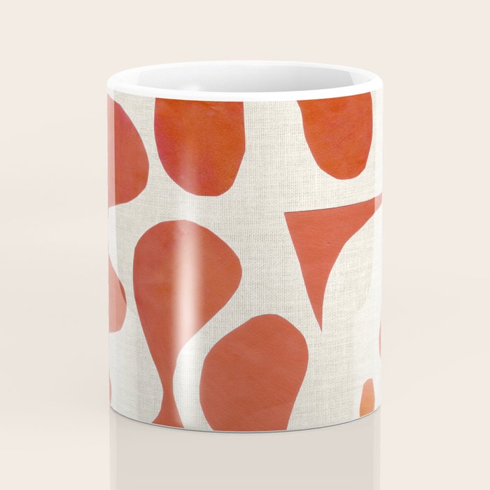 Mid Century Lava Coffee Mug Gallery Image 4