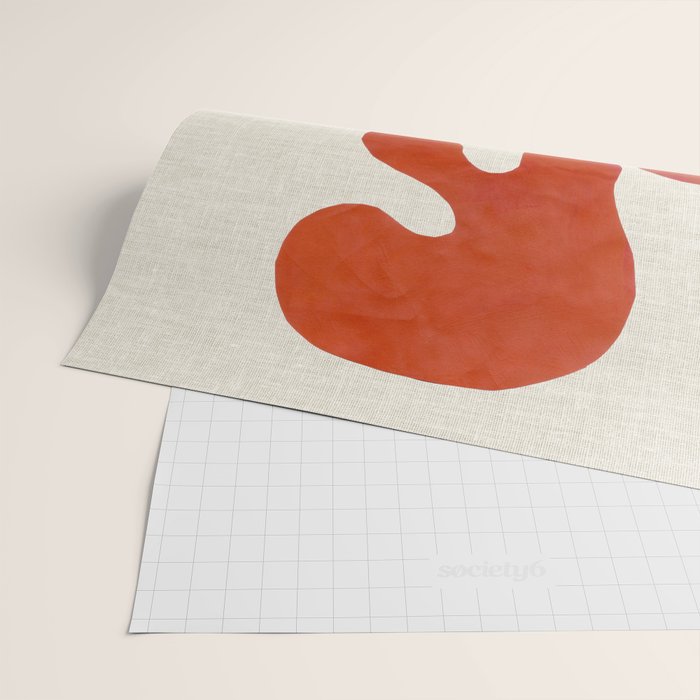 Mid Century Lava Wrapping Paper Gallery Image 2