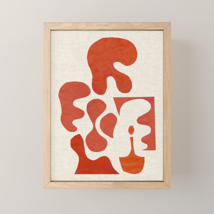 Mid Century Lava Mini Art Print Gallery Image 1