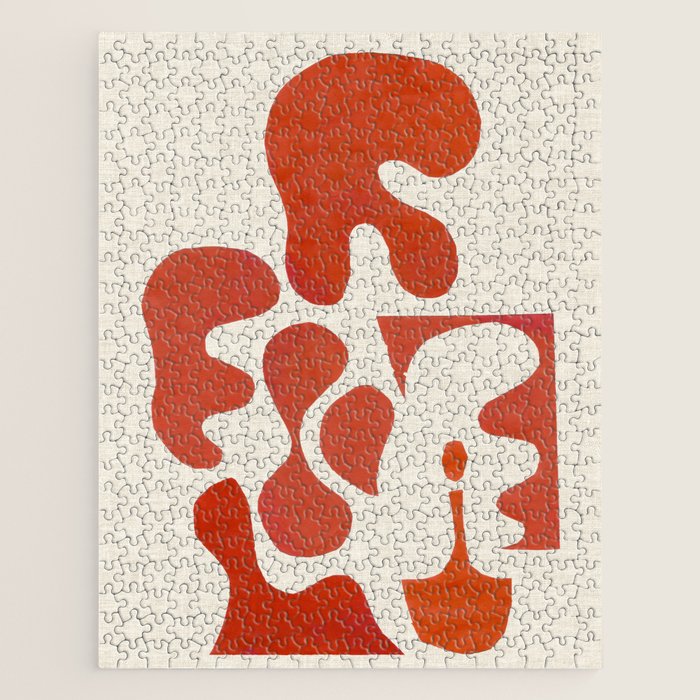 Mid Century Lava Jigsaw Puzzle Gallery Image 1