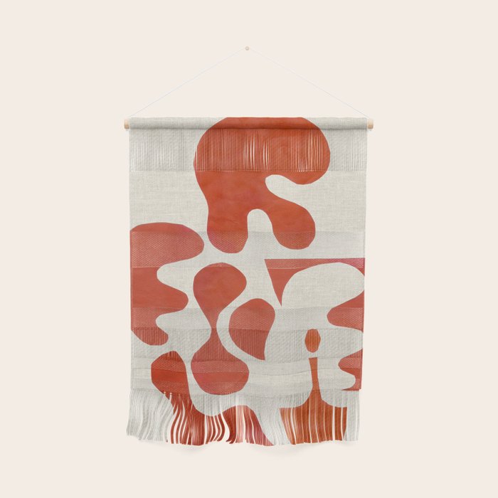 Mid Century Lava Wall Hanging Gallery Image 1