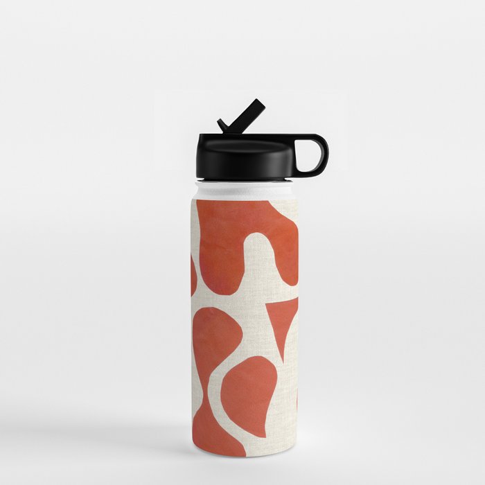Mid Century Lava Water Bottle Gallery Image 1