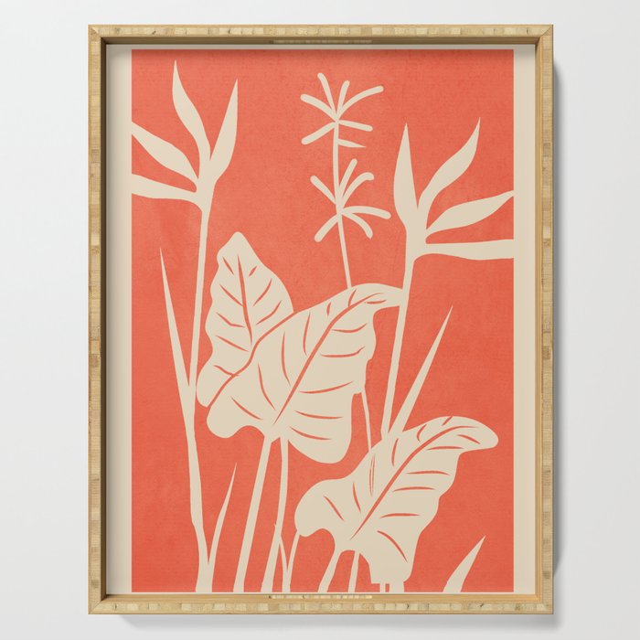 Plant Imprints 4 Serving Tray Gallery Image 1