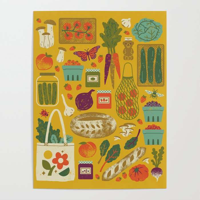 Farmers Market Poster Gallery Image 4
