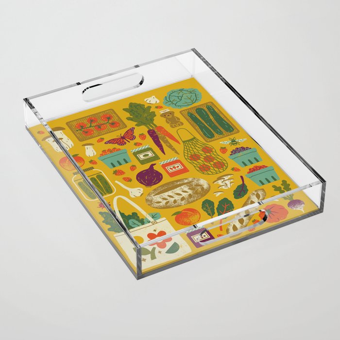 Farmers Market Acrylic Tray Gallery Image 1