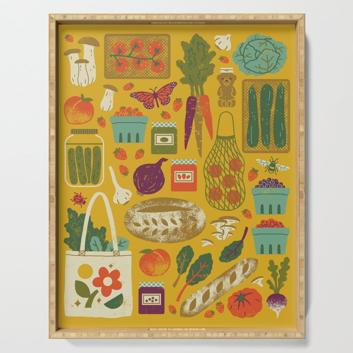 Farmers Market Serving Tray Gallery Image 1