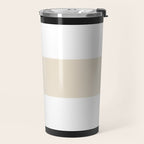 Accent (Black & Cream) Travel Mug Gallery Image 2