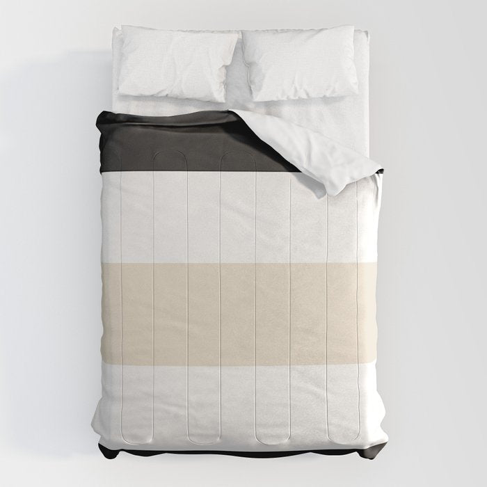 Accent (Black & Cream) Comforter Gallery Image 6
