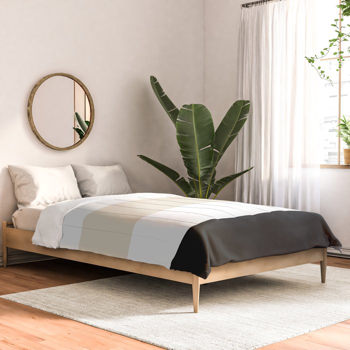 Accent (Black & Cream) Comforter Gallery Image 2