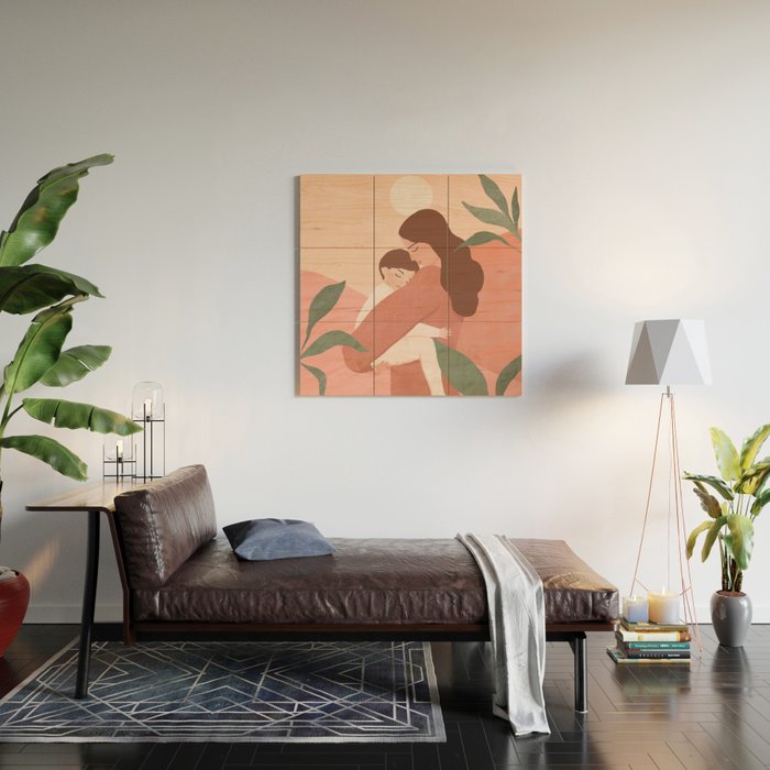 Mother's Comfort Wood Wall Art Gallery Image 2