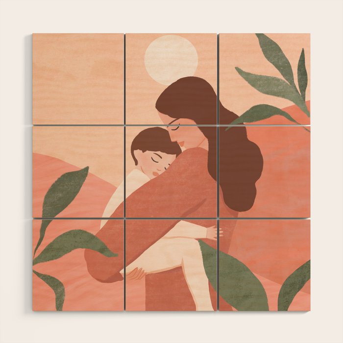 Mother's Comfort Wood Wall Art Gallery Image 1