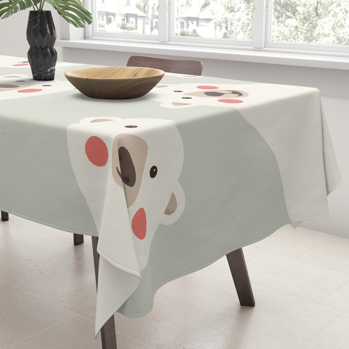 Polar Bear, Animal Portrait Tablecloth Gallery Image 3