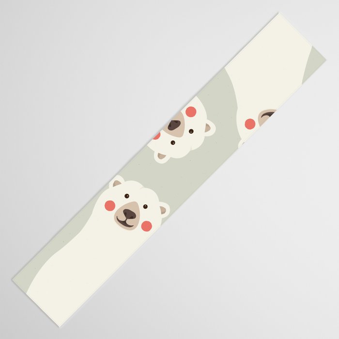 Polar Bear, Animal Portrait Table Runner Gallery Image 3