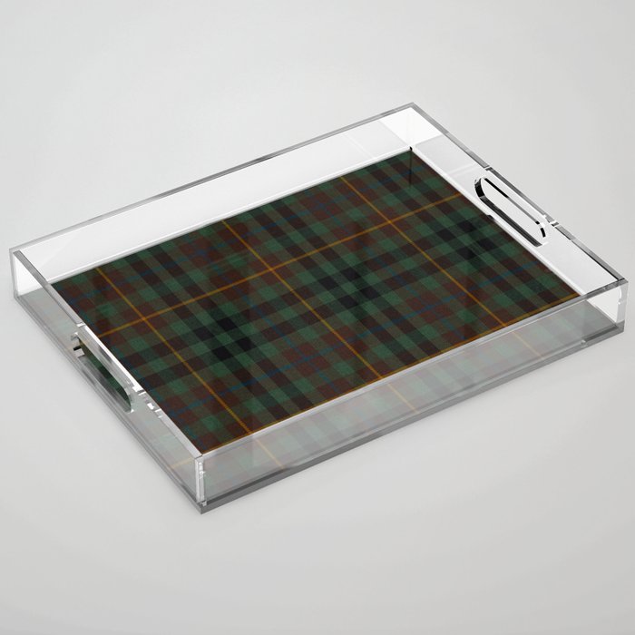 Love Tartán (24) - Buchanan Hunting Acrylic Tray Gallery Image 1