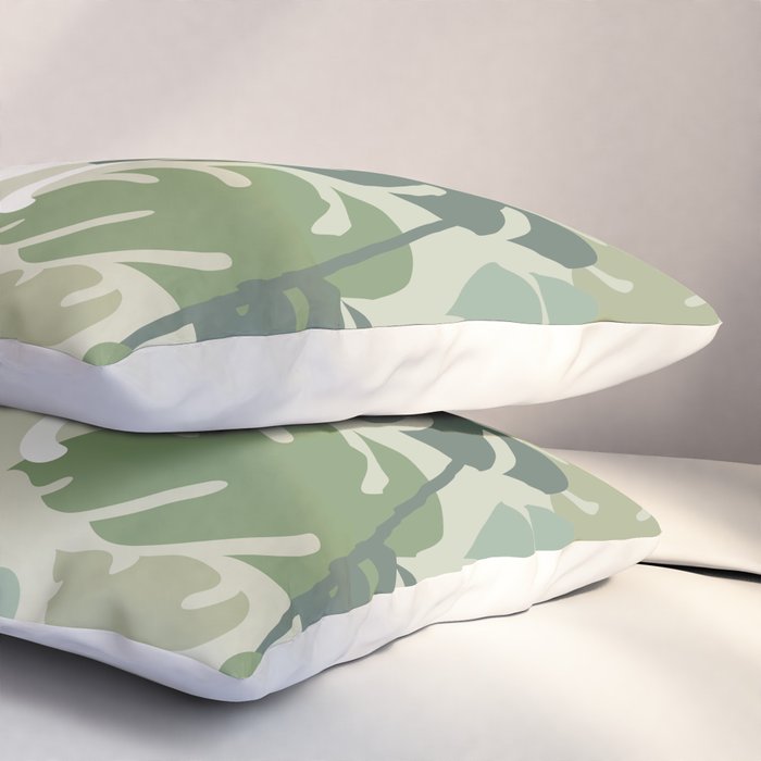 Cat and Plant 42 Pillow Sham Gallery Image 3