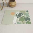 Cat and Plant 42 Rug Gallery Image 1