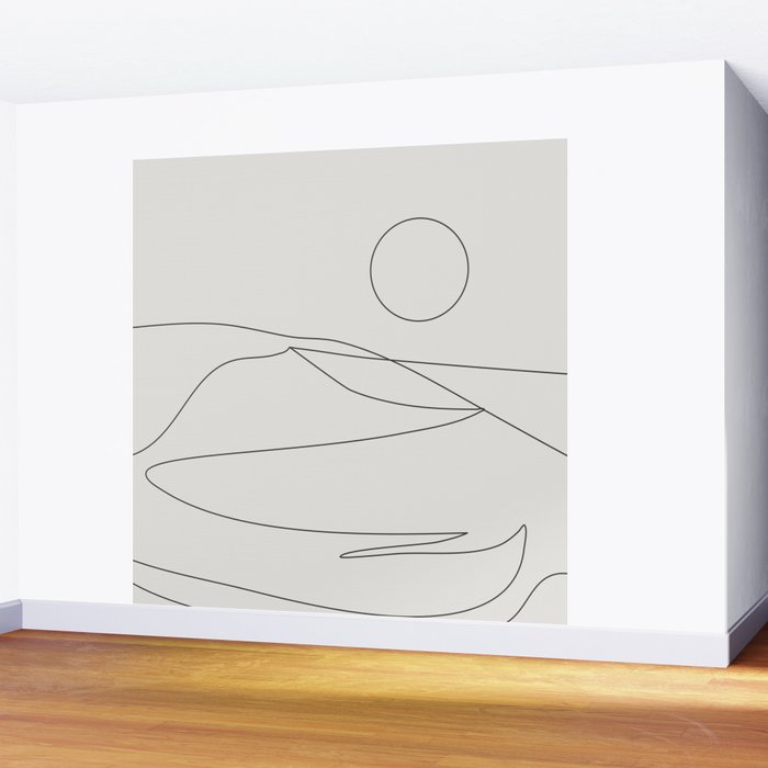 Abstract Landscape 15A Wall Mural Gallery Image 2