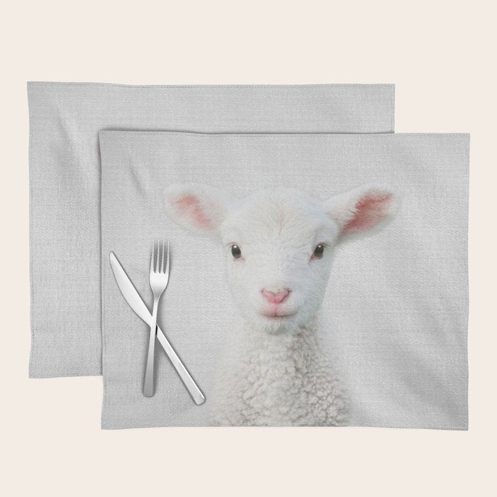 Lamb - Colorful Placemat Gallery Image 1