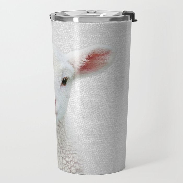 Lamb - Colorful Travel Mug Gallery Image 2