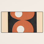 Mid-Century Abstract Balance 09 Desk Mat Gallery Image 3