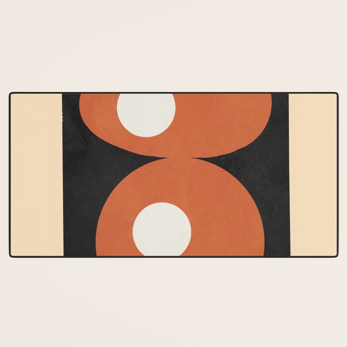 Mid-Century Abstract Balance 09 Desk Mat Gallery Image 3