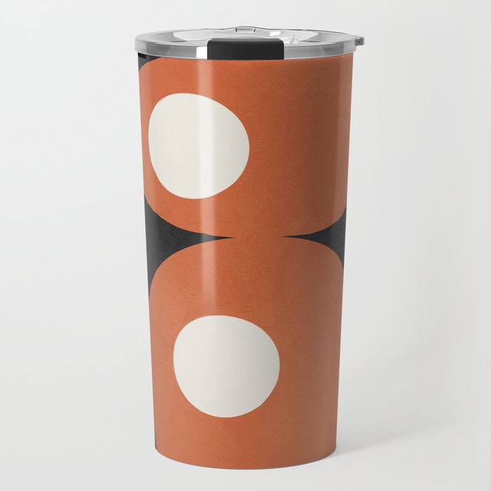 Mid-Century Abstract Balance 09 Travel Mug Gallery Image 1