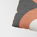 Mid-Century Abstract Balance 09 Pillow Sham Gallery Image 4