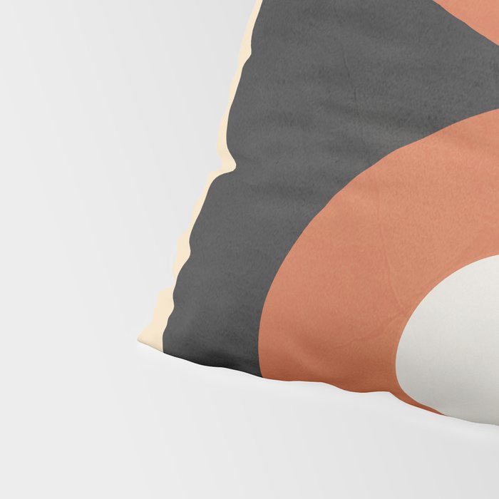 Mid-Century Abstract Balance 09 Pillow Sham Gallery Image 4